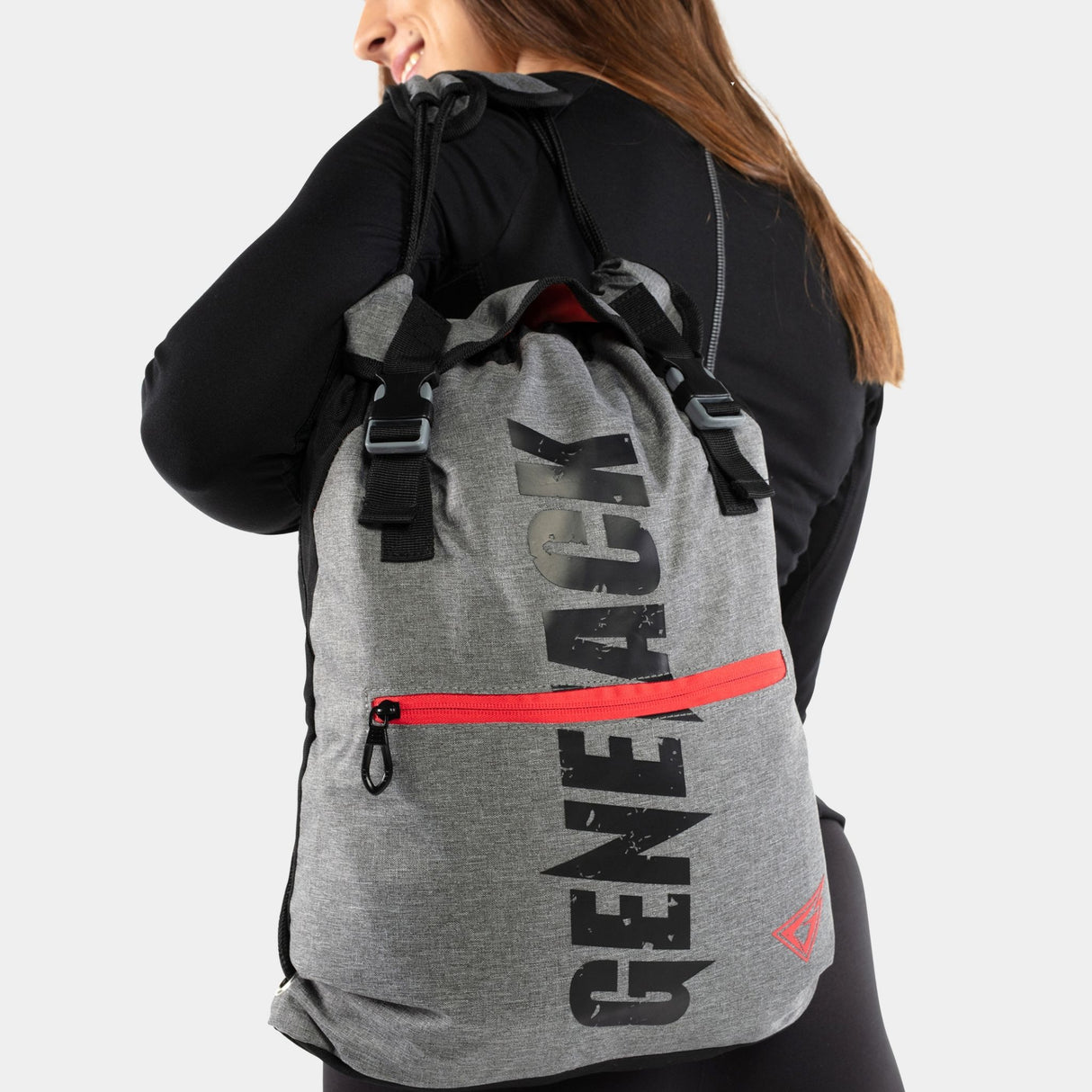 All-Star Drawstring Bag | Grey from Genejack for Genejack WOD