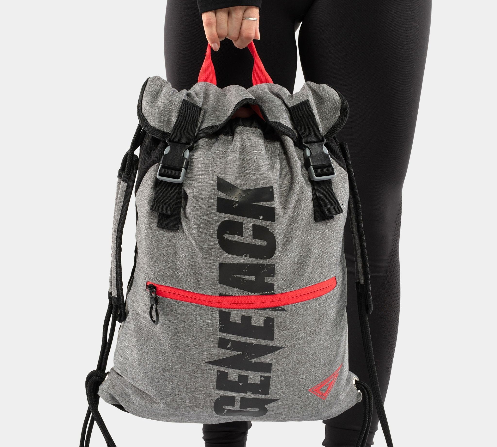 All-Star Drawstring Bag | Grey from Genejack for Genejack WOD