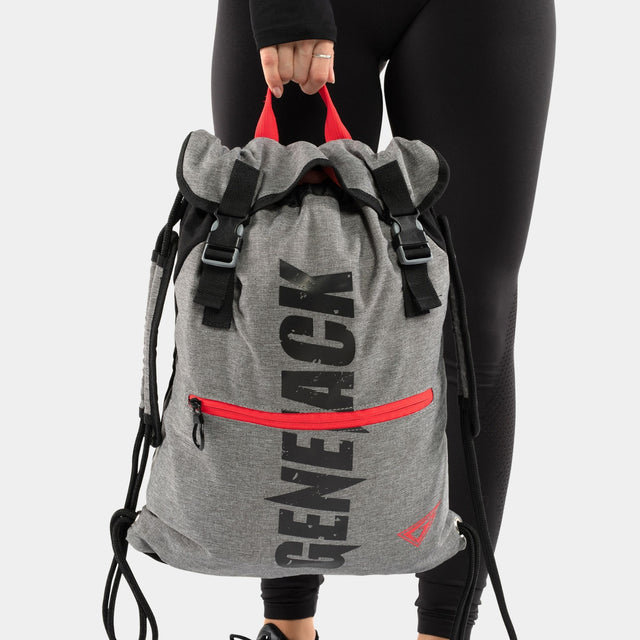 All-Star Drawstring Bag | Grey from Genejack for Genejack WOD