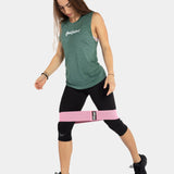 Glutes Activation Bands - Set of 3 Green,Pink,Purple from Genejack for Genejack WOD