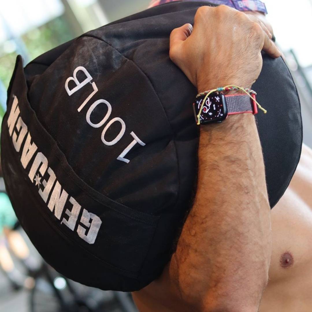 100LB Black Genejack Strongman Sandbags from Genejack for Genejack WOD