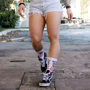 Stay Hungry Crew Sock from Rokfit for Genejack WOD